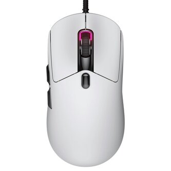 COUGAR herní myš drátová MINOS NEO WHITE, 6 tl., čip PixArt 3327, 6000dpi, 220 IPS, 63g, USB-A, Ultraflex kabel 1.8m