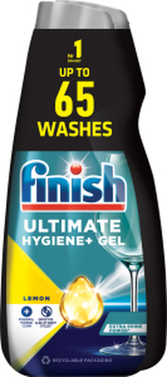 Finish Ultimate Lemon gel do myčky duo 2 x 650 ml