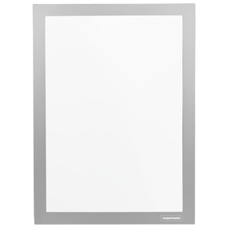 Magnetofix samolepící magnetický rámeček, 2 ks stříbrný A4 Magnetofix samolepící magnetický rámeček, 2 ks stříbrný A4