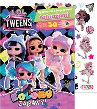 L.O.L. Surprise! Rysowanki z bajecznymi tatuażami