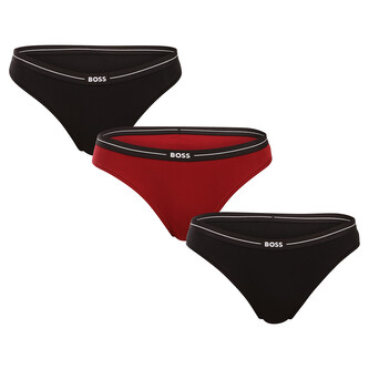 3PACK dámské kalhotky BOSS vícebarevné (50510016 966) S