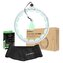 SET HHW06 ZELENÁ + BE163 PLUS SIZE MASÁŽNÍ HULA HOOP OBRUČ SE ZÁVAŽÍM A POČÍTADLEM HMS