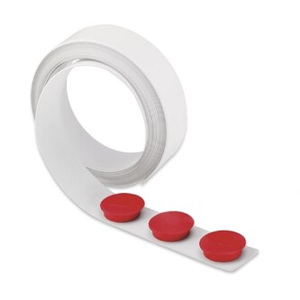 Páska magnetická Magnetoplan 5 m x 35 mm, samolepící, bílá Páska magnetická Magnetoplan 5 m x 35 mm, samolepící, bílá