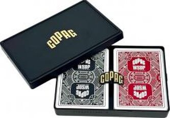 Karty do pokera Copag Wsop black/red 2szt