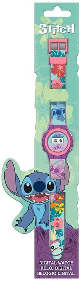Zegarek cyfrowy KE02 ECO (6x16) Stitch LAS4195, Kids