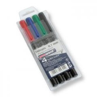 Marker do folii 0.7mm 4 kolory