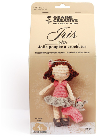 Zestaw do Szydełkowania Lalka Iris, Creative