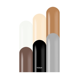 Modelovací balonky široké, Character mix – 360M, 50 ks