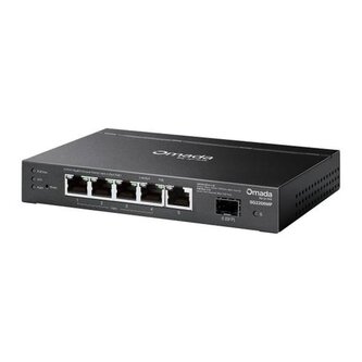 Switch TP-Link SG2206MP 5x GLan/PoE+, 1x SFP, 63W, Omáda SDN