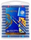 Markery akrylowe artystyczne dwustronne w walizce 24-kol. Art&Hobby, Astra
