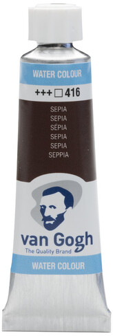 Farba Akwarelowa Van Gogh 10 ml Sepia, Talens