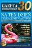 Karnet Urodziny gazeta 30