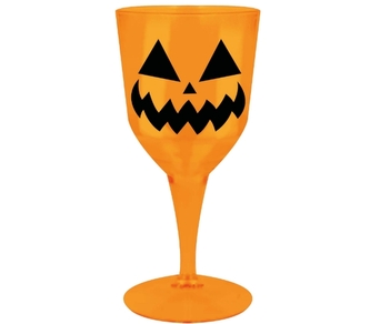 Plastový pohár Halloween dýně - 19 cm