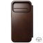 Nomad Modern Leather Folio, rustic brown (Horween) - iPhone 2025 Pro Max