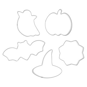 Vykrajovačka nerez dýně Halloween sada 5 ks