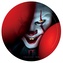 Podložka pod myš It|To: Pennywise a balón (Průměr 21,5 cm)