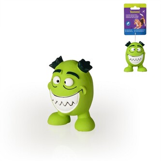 Příšerka vajíčko zelená - latex 10 cm