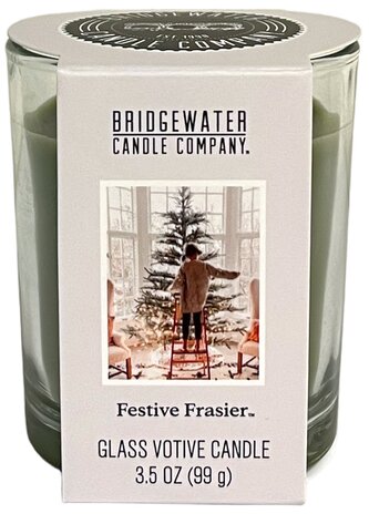 Votivní svíčka ve skleničce Festive Frasier