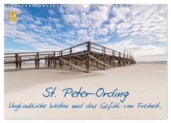 St. Peter-Ording (Wandkalender 2026 DIN A3 quer), CALVENDO Monatskalender