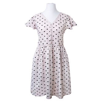 EWA 978572 LINDA Koszula ciążowa w seruszka beż M