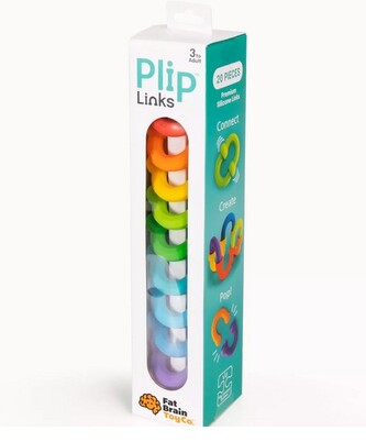 SAJETO Plip Links 20 dílů, silikonová stavebnice