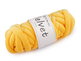 Příze Marshmallow silná Velvet Ø20 mm 500 g - 1 ks - 16 (050) oranžovožlutá