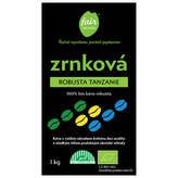Fairobchod Bio zrnková káva Robusta Tanzanie, 1 000 g