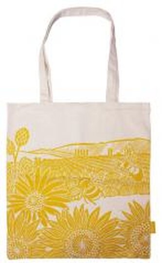 Kate Heiss Torba bawełniana Pole słoneczników