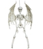 Visící kostlivec s křídly 40 cm
