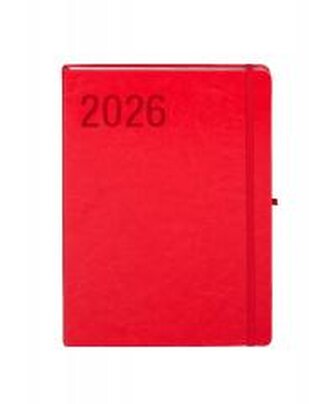 Kalendarz 2026 A4 Formalizm czerwony TDW