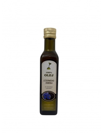 100% Olej z kmínu černého 250ml ORGANIC OILS TML O060