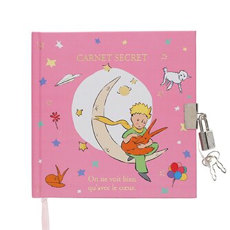 MALÝ PRINC Zápisník se zámkem LESAC41O01