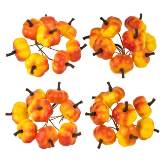 Dýně přízdoby 8 ks, set 4 ks