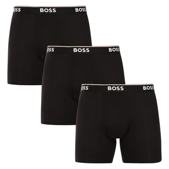 3PACK pánské boxerky BOSS černé (50538142 001) XL