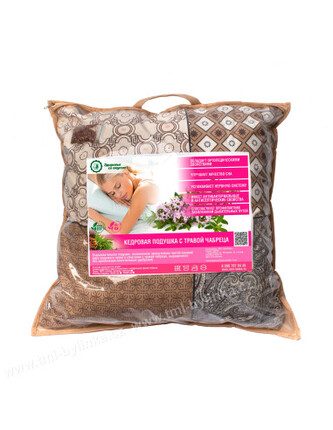 Cedrový polštář s TYMIÁNEM 50x50cm ,,ELITE,, se sinteponem TML R050