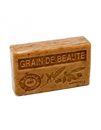 Mýdlo s bio arganovým olejem - Grain de beauté (Piha krásy) 100g TML F075