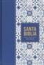 Biblia Rvr 1960 Letra Grande Tamaño Manual Símil Piel Azul Claro(bible Rvr 1960 Large Print Handsize Leatherlike Tiles Light Blu