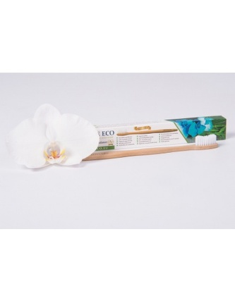 Bambusový zubní kartáček SUPER BÍLÝ (1ks) TML D120