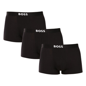 3PACK pánské boxerky BOSS černé (50549832 979) M