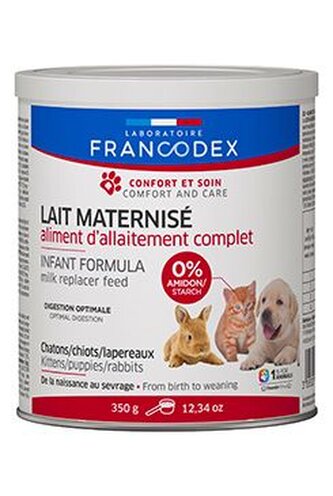 Francodex Mléko pro koťata, štěňata a králíky plv 350g