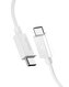 Spigen Essential USB C to USB C 60W Cable, white EB6020CC