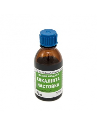 Tinktura eukalyptu 25ml 11/2026 TML E022