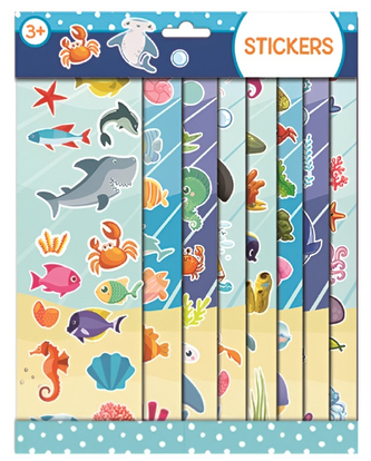 Sada samolepek mořský svět 8 listů