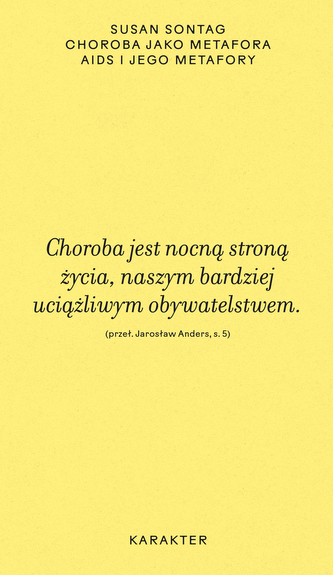 Choroba jako metafora. AIDS i jego metafory