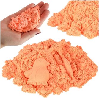 KIK Oranžový kinetický písek 1kg KIK Oranžový kinetický písek 1kg