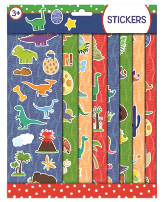 Sada samolepek dino 8 listů