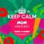 KEEP CALM Familienplaner im Format 30 x 30