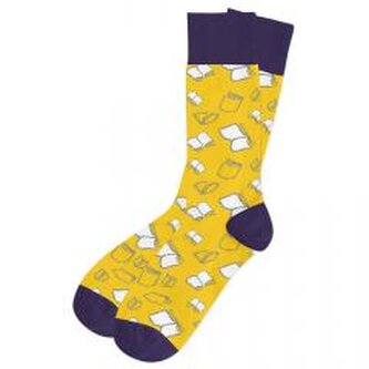 Skarpetki - Skarpetki pełne książek rozm. 42/46 Skarpetki - Skarpetki pełne książek rozm. 42/46