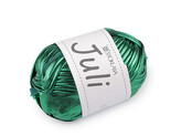 Pletací příze Juli metalická 100 g - 1 ks - 7 zelená