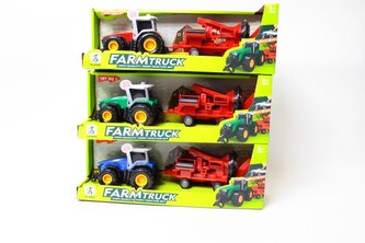 Traktor z maszyną do siania św/dźw 1008793